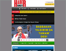 Tablet Screenshot of haberkonseyi.com
